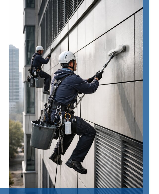 Мойка вентилируемого фасада в Соколе от 260 р. | ВЫСОТНИК-Скл