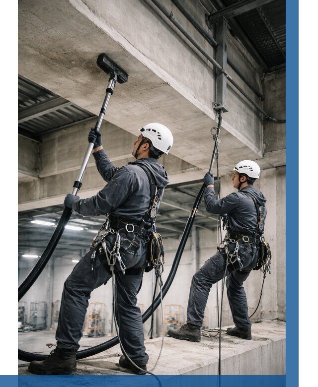 Обеспыливание потолочных конструкций в Соколе от 260 р. |ВЫСОТНИК-Скл