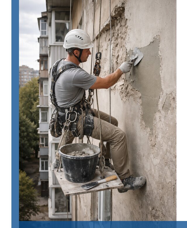 Восстановление фасадной штукатурки в Соколе с гарантией качества