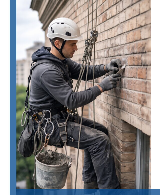 Качественный ремонт кирпичной кладки фасада в Соколе с гарантией