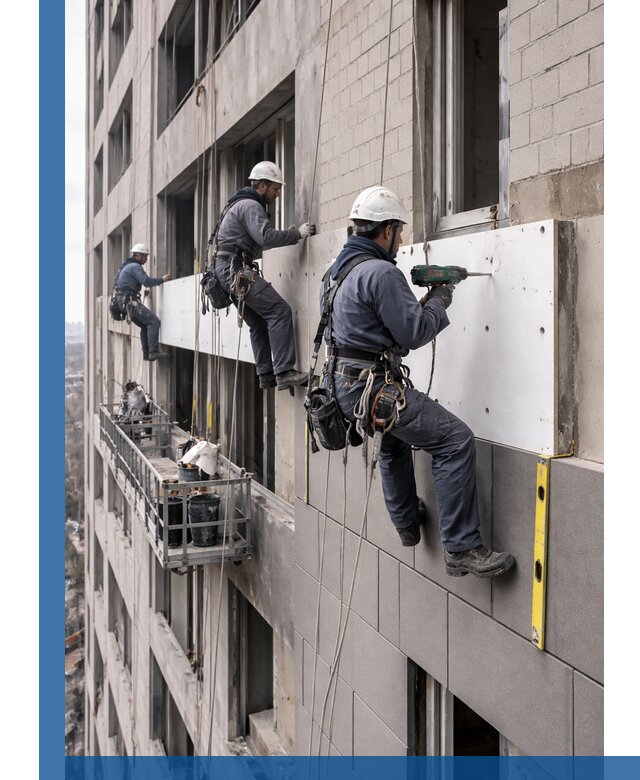 Монтаж фасадных термопанелей высокого качества в Соколе