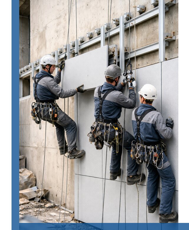 Монтаж вентилируемого фасада в Соколе под ключ с гарантией качества