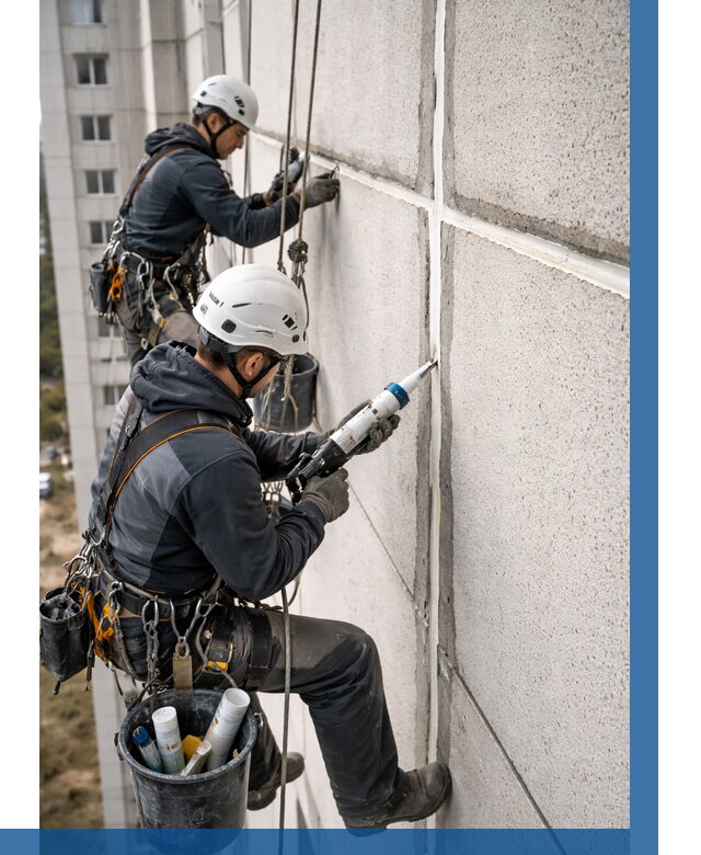 Герметизация межпанельных швов в Соколе от 729 р. | ВЫСОТНИК-Скл