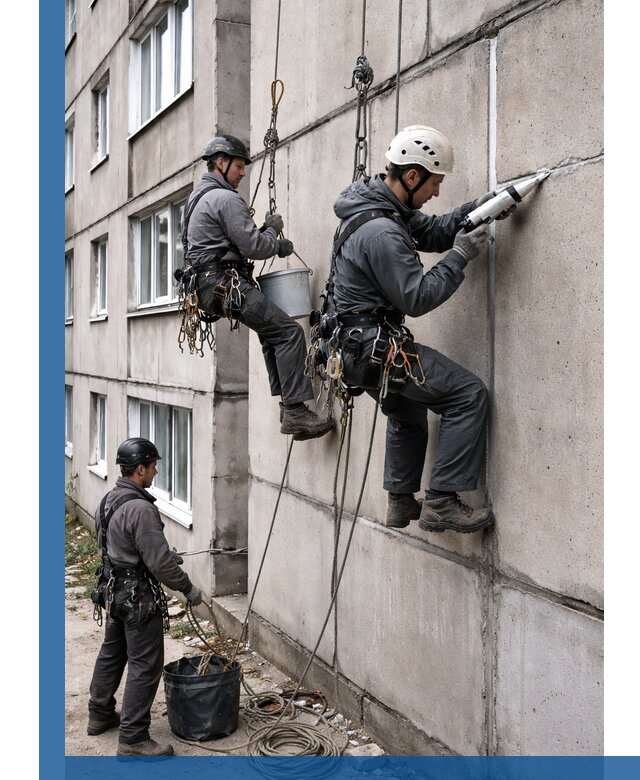 Герметизация межпанельных швов в Соколе с гарантией герметичности