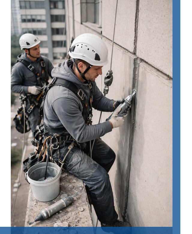 Ремонт деформационных швов здания в Соколе от 1042 р. | ВЫСОТНИК-Скл