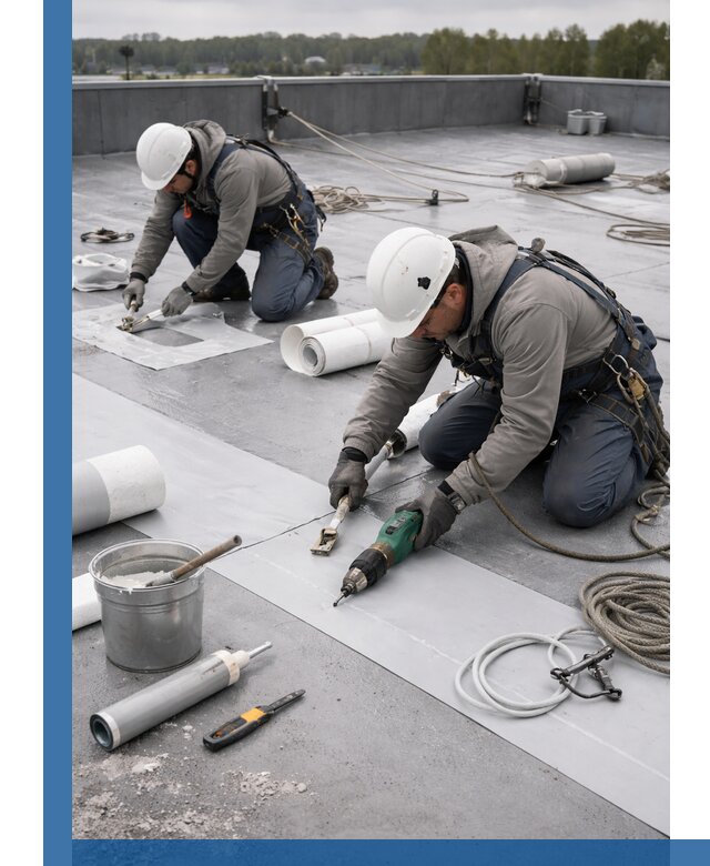 Ремонт мембранной кровли в Соколе качественно и с гарантией