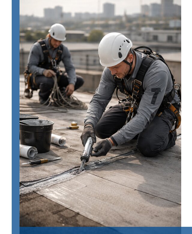 Аварийное и капитальное устранение протечек кровли в Соколе