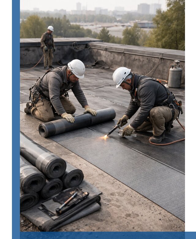 Монтаж мягкой кровли в Соколе профессионально и надежно
