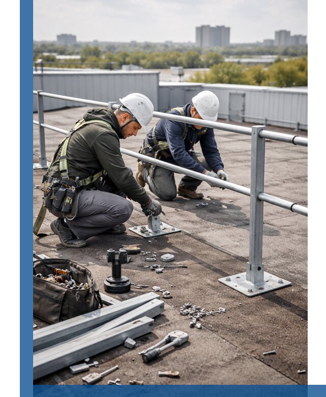 Монтаж кровельного ограждения в Соколе под ключ с гарантией