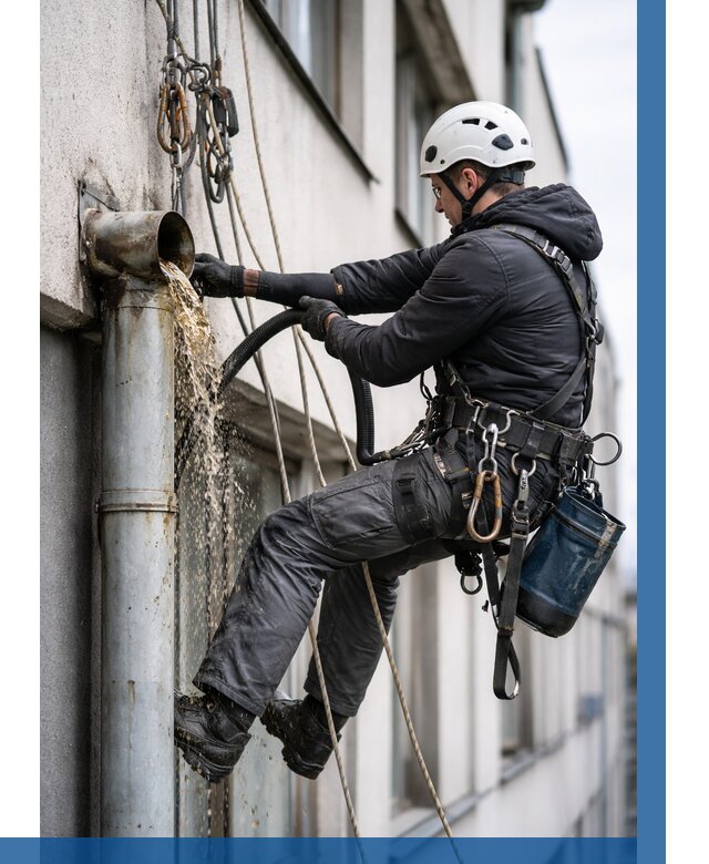 Прочистка водосточных труб в Соколе от 3647 р. | ВЫСОТНИК-Скл
