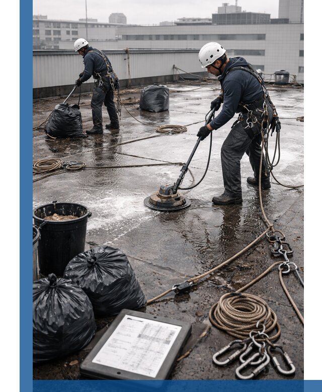 Плановая очистка кровли по графику в Соколе для безопасности