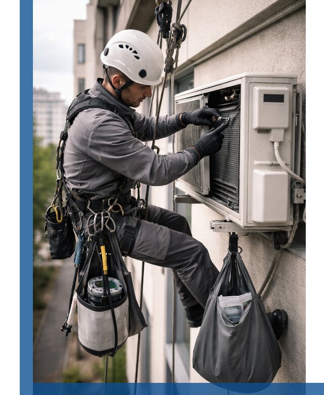 Обслуживание внешнего блока кондиционера в Соколе профессионально