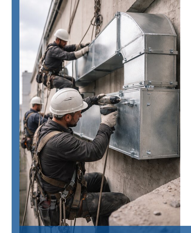 Профессиональный монтаж вентиляционных коробов в Соколе под ключ