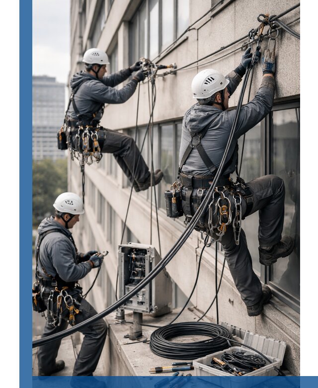 Прокладка оптоволоконного кабеля в Соколе под ключ с тестированием