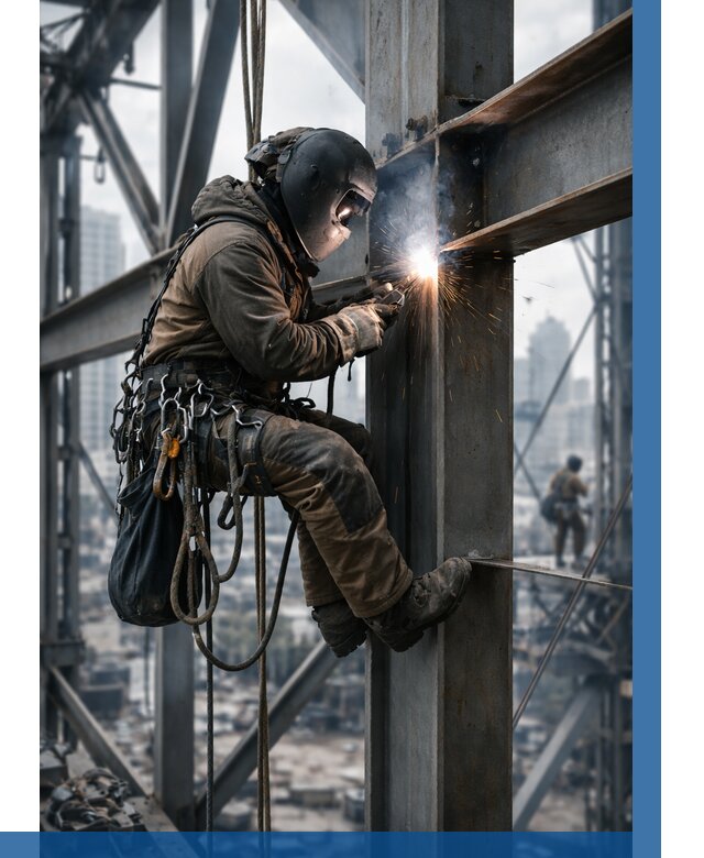 Высотные сварочные работы в Соколе от 3647 р. | ВЫСОТНИК-Скл