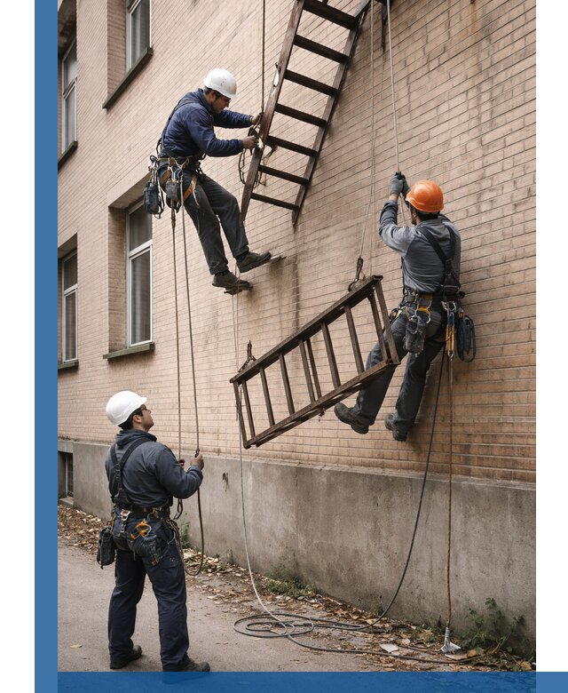 Демонтаж пожарной лестницы в Соколе быстро и безопасно
