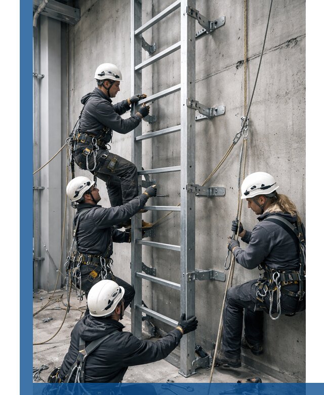 Монтаж металлических лестниц в Соколе под ключ со гарантией