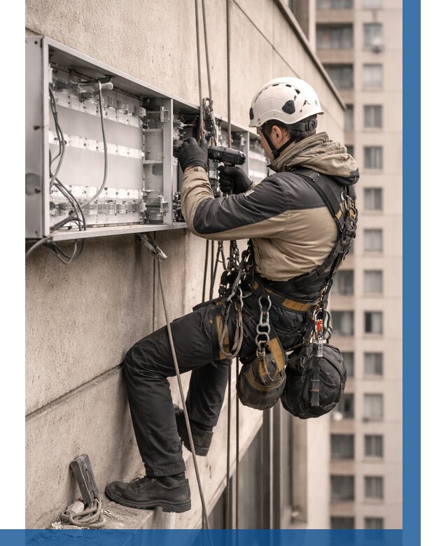 Ремонт вывески на высоте в Соколе от 4689 р. | ВЫСОТНИК-Скл