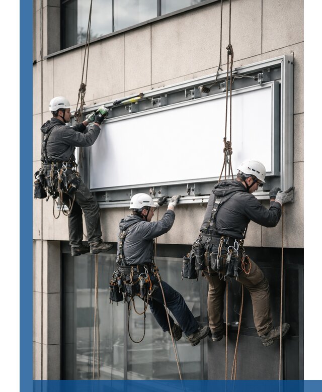 Профессиональный монтаж светового короба под ключ в Соколе