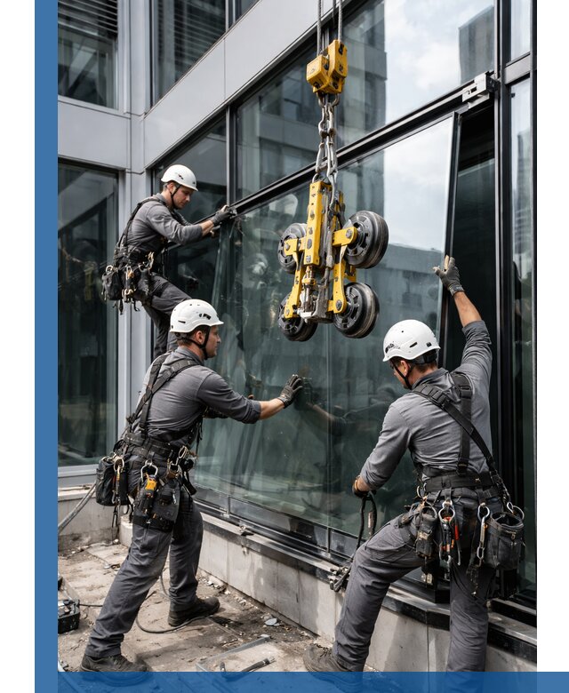 Структурное остекление фасадов в Соколе монтаж и обслуживание