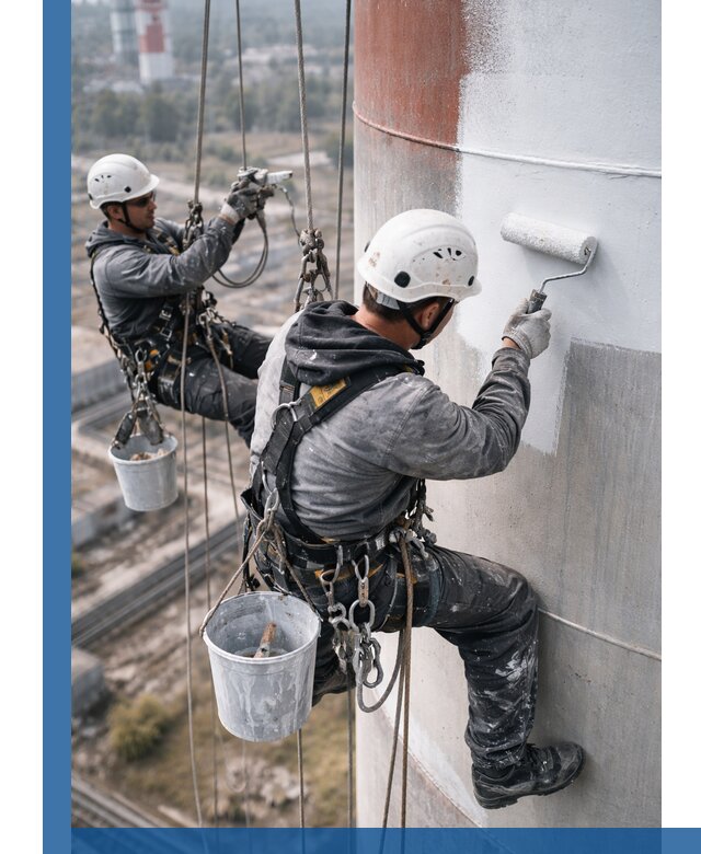 Покраска дымовых труб в Соколе: антикоррозийная защита и восстановление