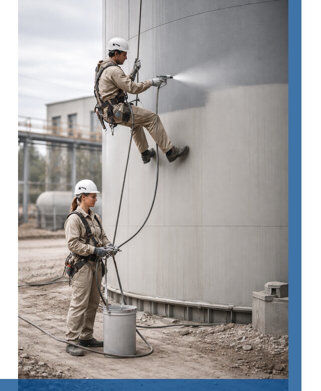 Покраска резервуаров в Соколе от 1250 р. | ВЫСОТНИК-Скл — заказать