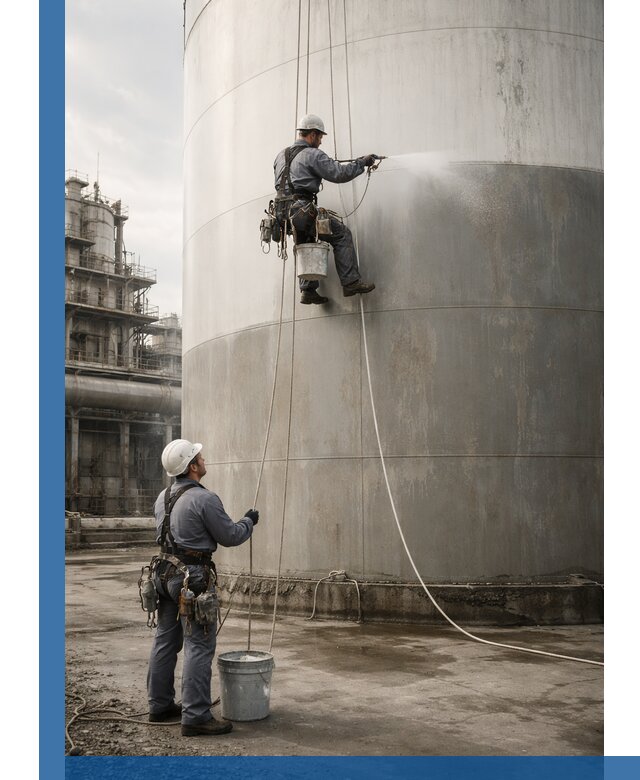 Покраска стальных резервуаров и емкостей в Соколе профессионально