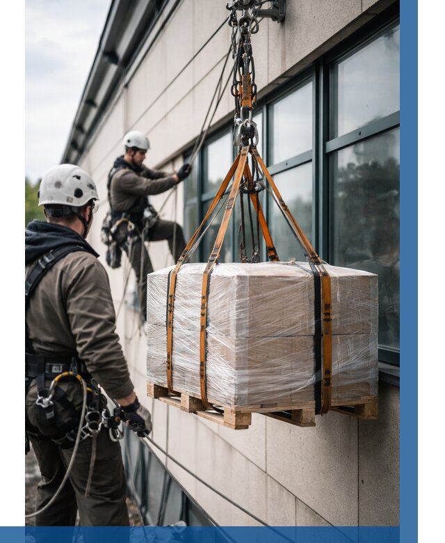 Подъем груза на высоту в Соколе от 3126 р. | ВЫСОТНИК-Скл