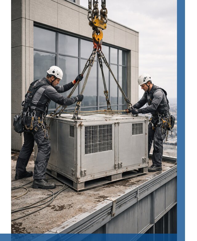 Такелажные работы на высоте в Соколе от 8335 р. | ВЫСОТНИК-Скл