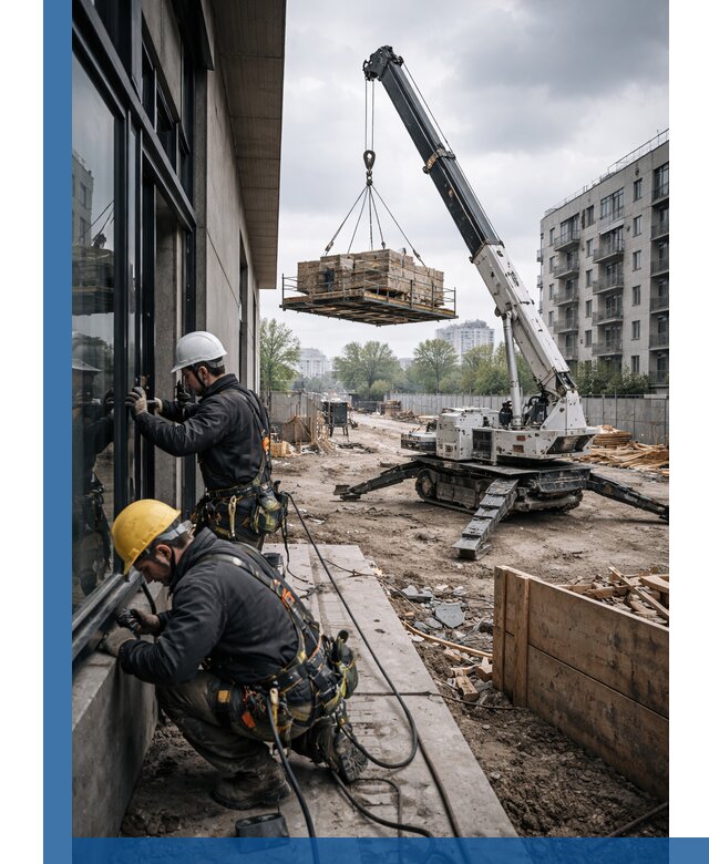 Аренда крана Пионер в Соколе для строительных работ