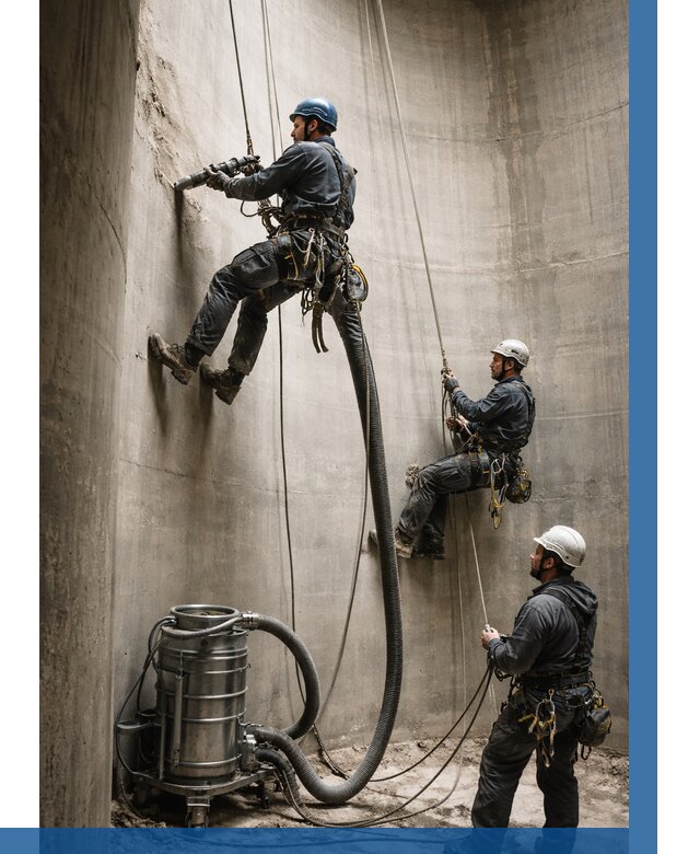 Зачистка силосов в Соколе от 4689 р. Договор и смета ВЫСОТНИК-Скл