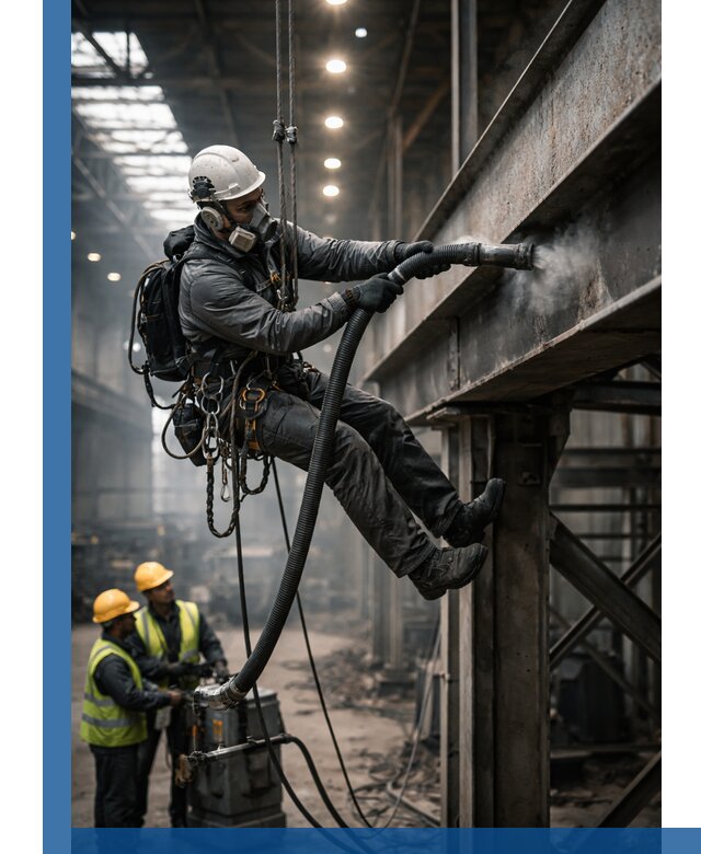 Обеспыливание конструкций в цехах промышленного производства в Соколе