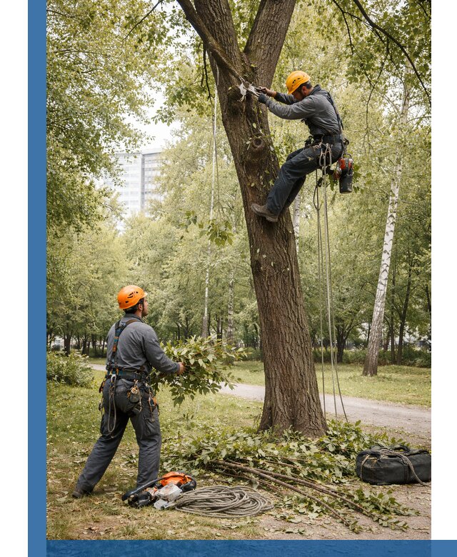Санитарная обрезка деревьев в Соколе, профессионально и безопасно
