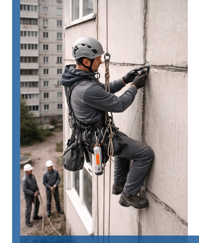 Обследование межпанельных швов и герметизация в Соколе