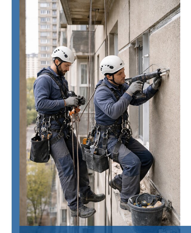 Промышленные альпинисты высотные работы и монтаж в Соколе